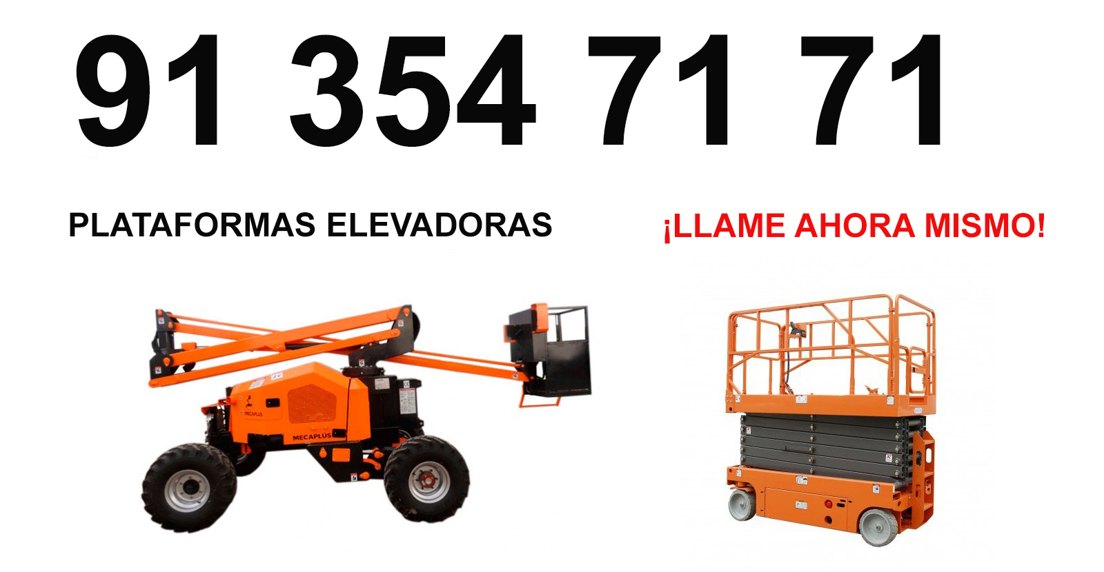 Plataforma Elevadora en Alquiler en Usera