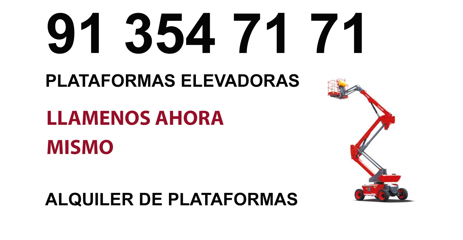 Cadalso De Los Vidrios  Plataformas Elevadoras Diesel 16 metros